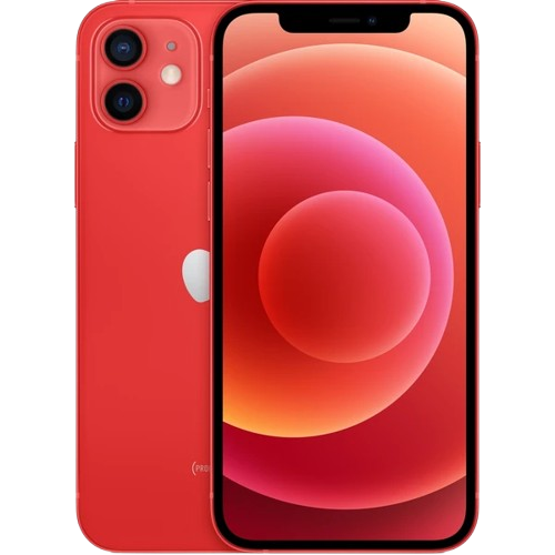 iPhone 12 Červená zadní a přední strana