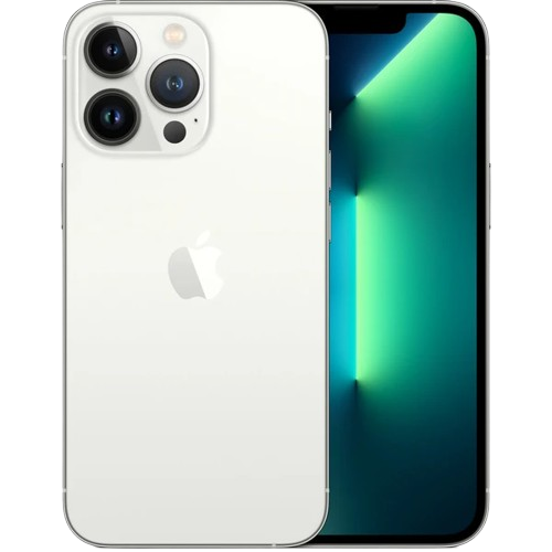 iPhone 13 Pro Stříbrná zadní a přední strana