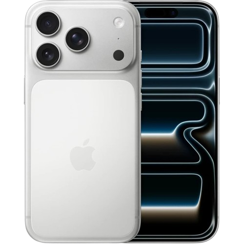 iPhone 17 Pro Stříbrná zadní a přední strana