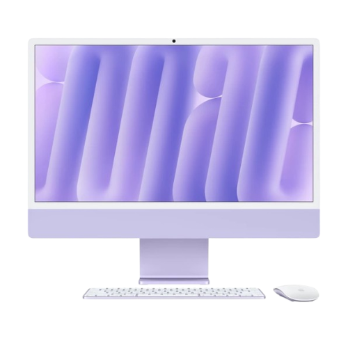 Mac  Fialová zadní a přední strana